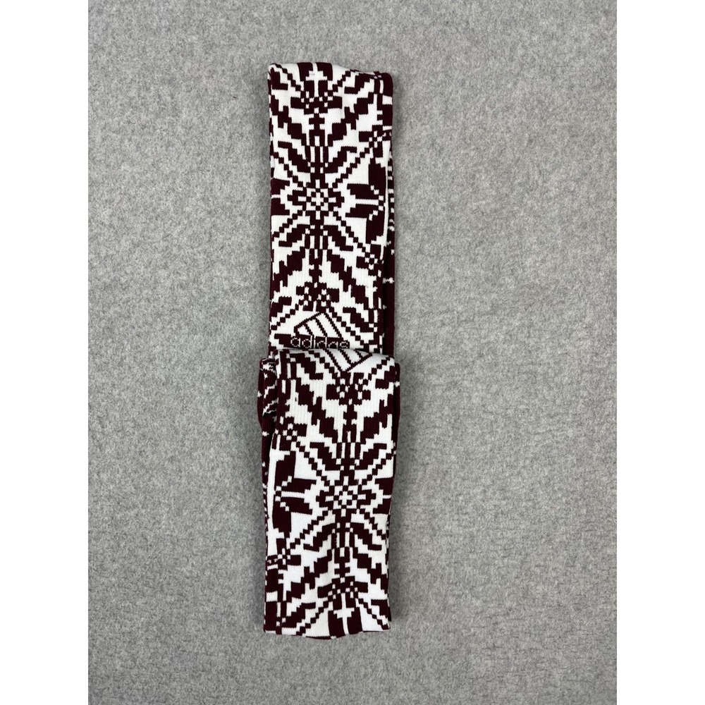 Missouri State University Bears Soccer Socks Womens Maroon Adidas All Over Print - Picture 4 of 4